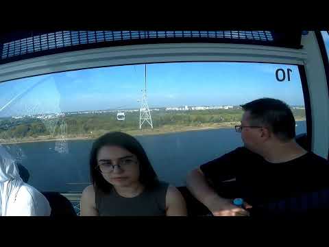 Видео: Нижний Новгород. Канатная дорога через Волгу 31 августа 2025.