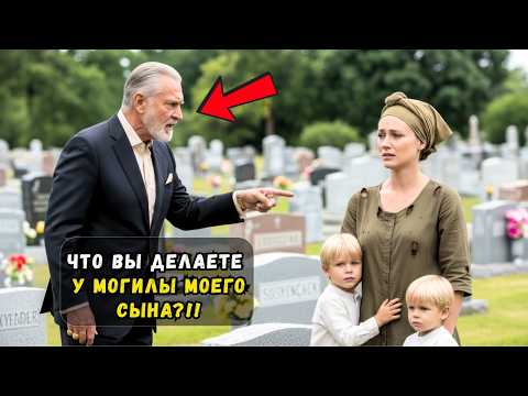 Видео: Миллиардер пришёл на могилу сына и увидел бедную мать, рыдающую с детьми — вот что она сделала дальш