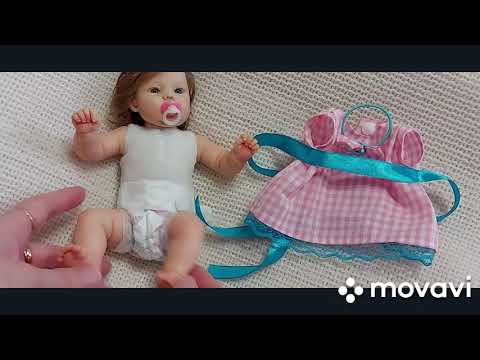 Видео: Как всегда интересный заказ👍 кукла ручной работы😊 мини Реборн