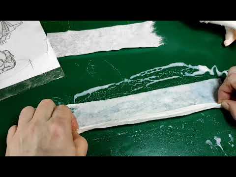 Видео: Царь. Урок номер 21. Платье для короля. Работаем с ватой.