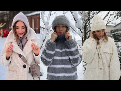 Видео: Что связать на зиму? Шапки, Капор, Манишка, Шарф. Обзор вязаных головных уборов