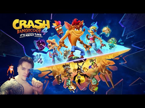 Видео: Стрим с Чипаем #66 - CRASH BANDICOOT 4 ТАЩИМ ВСЛЕПУЮ на 106% - Part #1