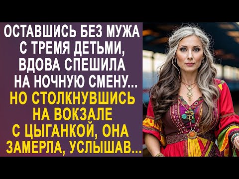 Видео: Оставшись без мужа, вдова спешила на ночную смену. Но столкнувшись на вокзале с цыганкой...