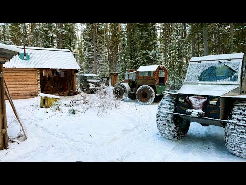 Видео: ТАЁЖНЫЕ ДЕЛА В СИБИРИ. ПРОВЕРКА КАПКАНОВ В ТАЙГЕ.СЛОМАЛИ НОВЫЙ КАРАКАТ.