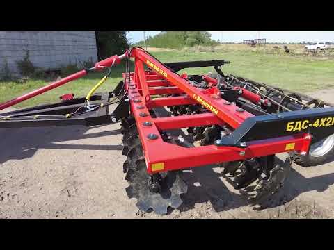 Видео: Борона дисковая БДС-4,0х2 - рабочая лошадка фермера!