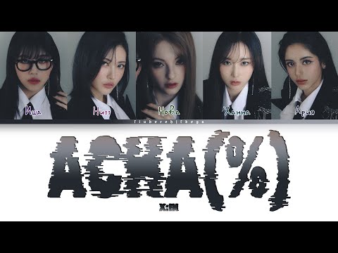 Видео: X:IN ‒ ACHA(%) [перевод на русский, кириллизация | Color Coded Lyrics]
