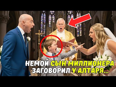 Видео: Немой сын миллионера ЗАГОВОРИЛ у алтаря... и то, что он сказал, заставило его отца ОТМЕНИТЬ свадьбу