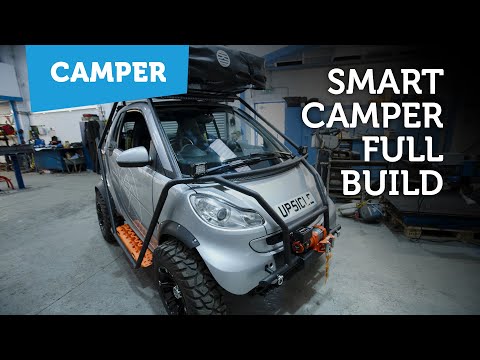 Видео: Переделка кемпера в фургон Smart Car — полная сборка