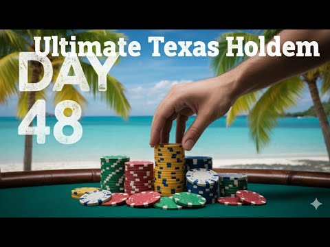 Видео: Я на пути к роял-флешу в Ultimate Texas Holdem, день 48: Любовь к фулл-хаусу