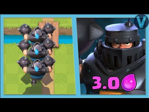 Видео: САМЫЙ БЫСТРЫЙ МЕГАРЫЦАРЬ. ДИКОСТЬ ЗА 3.0 ЭЛИКСИРА / CLASH ROYALE