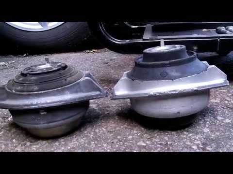 Видео: Крепления двигателя Mercedes R129 500sl..m119 v8,w124,w140 аналогичные