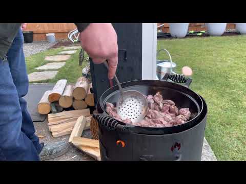 Видео: Mule DEER in cauldron!!! ОЛЕНИНА В КАЗАНЕ!!!