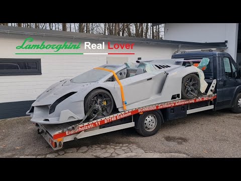 Видео: Строю машину по дизайну Ламборгини Венено / Lamborghini Handmade