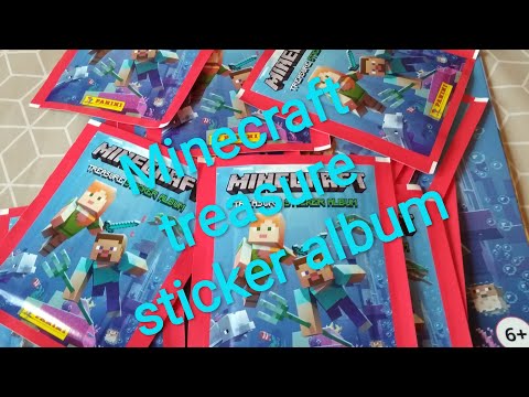 Видео: NEW Майнкрафт наклейки от PANINI #5