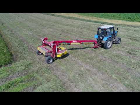 Видео: Косилка NOVOCAT 3007 испытания на Алтайской МИС