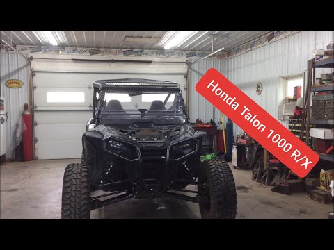 Видео: Полное обслуживание Honda Talon X/R