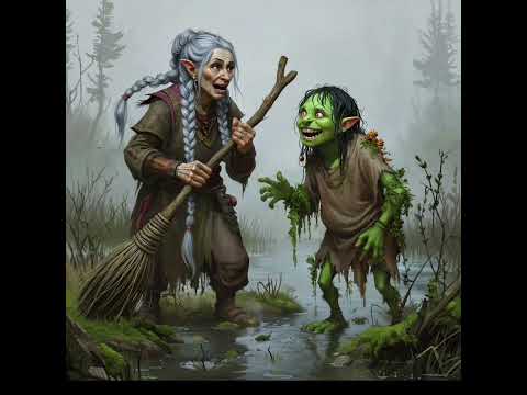 Видео: Баба Яга, Степан Силыч и ведьмино болотце.  Сказка.