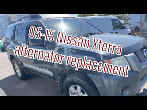 Видео: Замена генератора NISSAN XTERRA 2005-2015