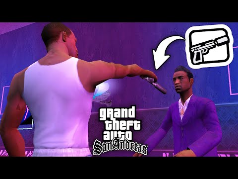 Видео: А что если у нас НЕ БУДЕТ ОРУЖИЯ на разных миссиях в GTA: San Andreas ?!