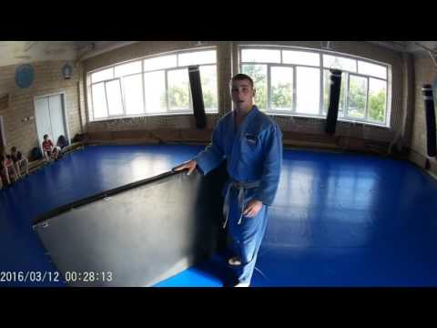 Видео: Техника кувырка в длину и высоту / Somersault in length and height