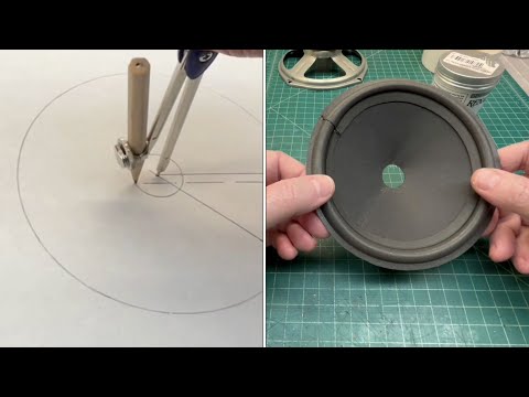 Видео: Конус динамика — как сделать из картона