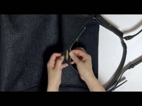 Видео: Как заделать дырки в сумке | Сделай сам дома | как переделать сумку