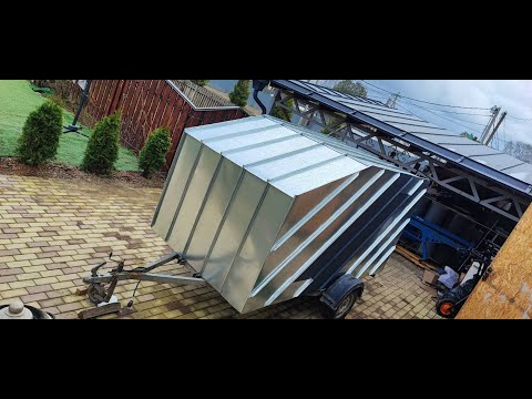 Видео: Прицеп фальцем.