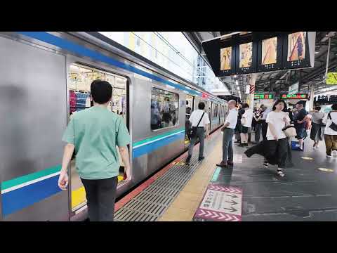 Видео: Настоящий Токио: Станция Shinjuku без коментариев