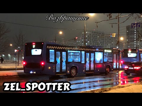 Видео: ZEL-SPOTTER |Зеленоград- возвращение| Зеленоградский Автокомбинат ГУП Мосгортранс