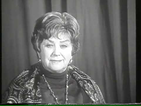 Видео: Мария Миронова. "Пришли, значит помните" 2006 год.