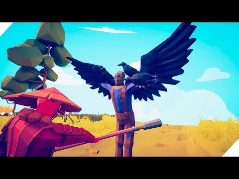 Видео: САМУРАИ ПРОТИВ ФЕРМЕРОВ TABS # 2 - 32 Totally Accurate Battle Simulator ТАБС