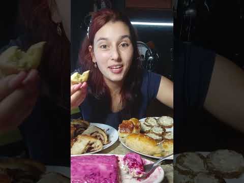 Видео: МУКБАНГ📍ШУБА 📍ВЕРТУТЫ 📍КАБАЧКИ 