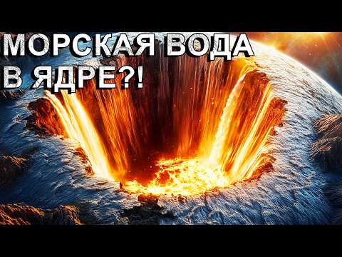 Видео: Вода из океанов стекает в ядро Земли!