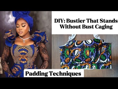Видео: Как сшить стоячее бюстье без каркаса и чашек | Пошаговое руководство