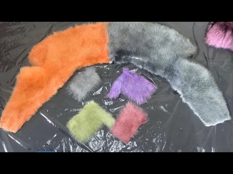 Видео: Покраска натурального меха в домашних условиях !!!!!