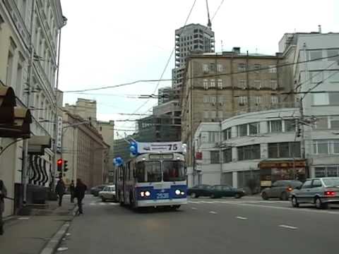 Видео: Moscow trolleybus parade 2008 // Москва, троллейбусный парад 2008.