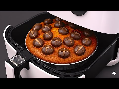 Видео: Вы не поверите, что этот каштановый пирог приготовлен в аэрофритюрнице!