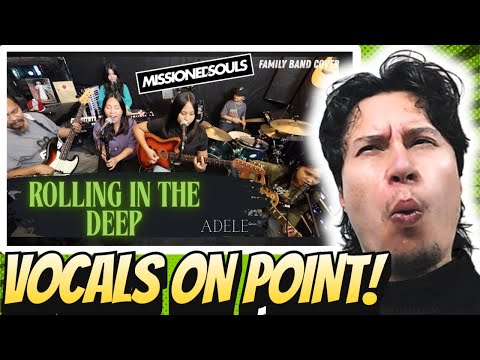 Видео: ВОКАЛ В ТОЧКУ! | Rolling in the Deep от Адель | Missioned Souls | РЕАКЦИЯ