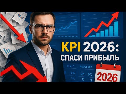 Видео: KPI для продаж 2026: спасти прибыль и выстроить мотивацию до налогового удара