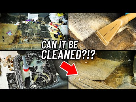 Видео: Детализация автомобиля FILTHY Work Truck Chevrolet Silverado - Восстановление как сделать