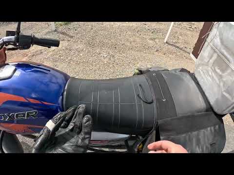 Видео: Одиночный дальняк из Красноярска на Памир на Bajaj Boxer 150 X. Часть 3.2. Третий день в пути.