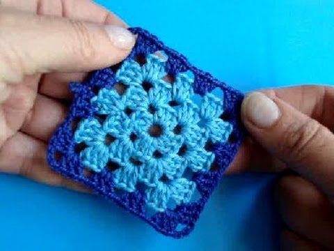 Видео: Вязание крючком - Урок 204- Квадрат 10 - Crochet square