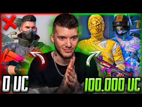 Видео: ПРОКАЧКА 100 000 UC! ПОДПИСЧИК СЧАСТЛИВ от ПРОКАЧКИ АККАУНТА В PUBG MOBILE! ВЫБИЛ ВСЁ В ПУБГ МОБАЙЛ
