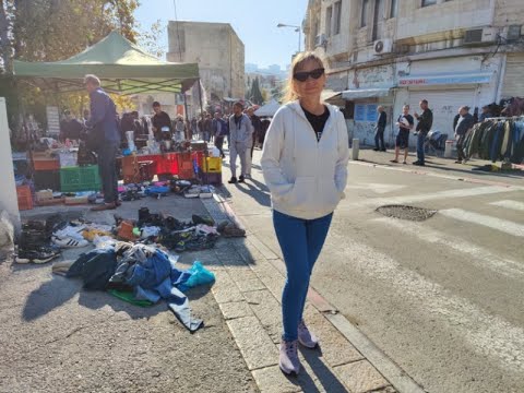 Видео: Израиль. Хайфа. Блошиный рынок!