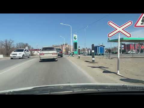 Видео: От запыдный моста - до улица мира город Кызылорда  #запд#мостынан#бейбітшілік#көшесіне#дейін#