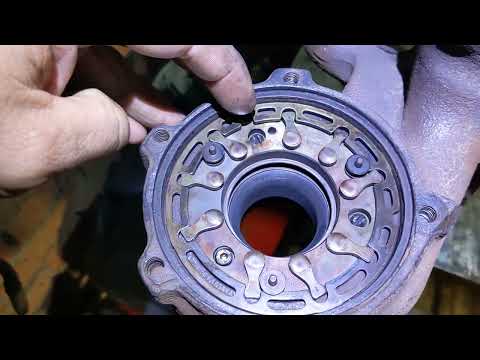 Видео: Геометрия турбокомпрессора VAG 1.9 TDI ALH 66кВт.