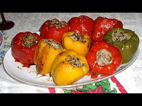 Видео: КАК Я ДЕЛАЮ ФАРШИРОВАННЫЕ ПЕРЦЫ.  БЫСТРО И ОЧЕНЬ ВКУСНО!