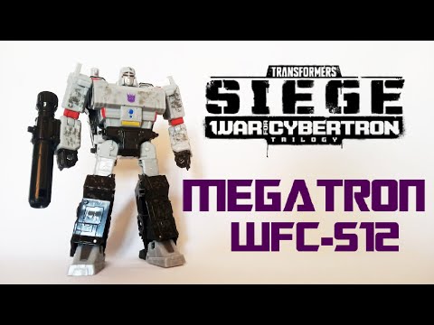 Видео: Обзор на TRANSFORMERS SIEGE - Megatron (WFC-S12)