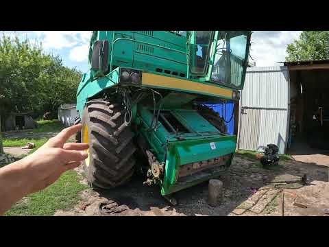 Видео: Ремонт комбайна Дон 1500Б
