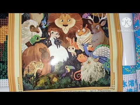 Видео: Все мои начатые китайские наборы с нанесенкой